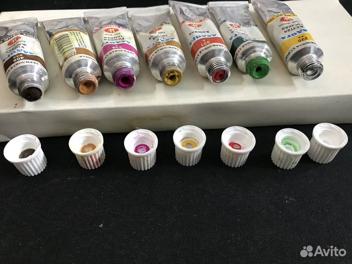 Краски акриловые художественные