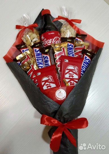 Вкусные сладкие детские букеты