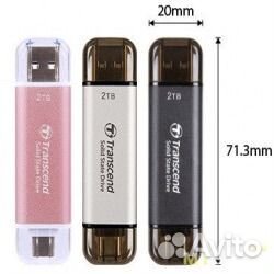 Новый SSD Transcend ESD310C Portable 512Gb
