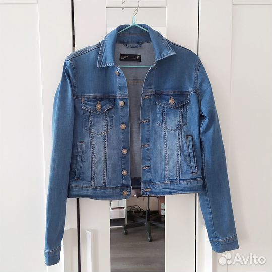 Джинсовый пиджак женский