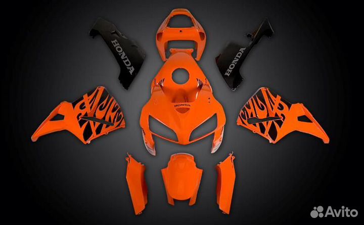 Комплект пластика Honda cbr600rr 2003-2004