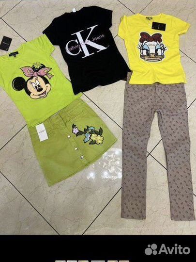 Детская одежда для девочек новая