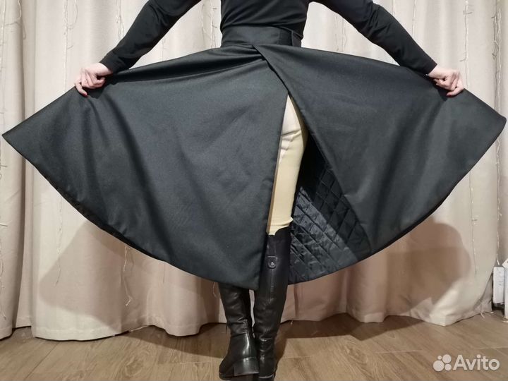 Юбка для верховой езды зимняя утепленная