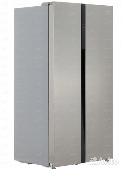 Холодильник Side by Side dexp SBS510M серебристый