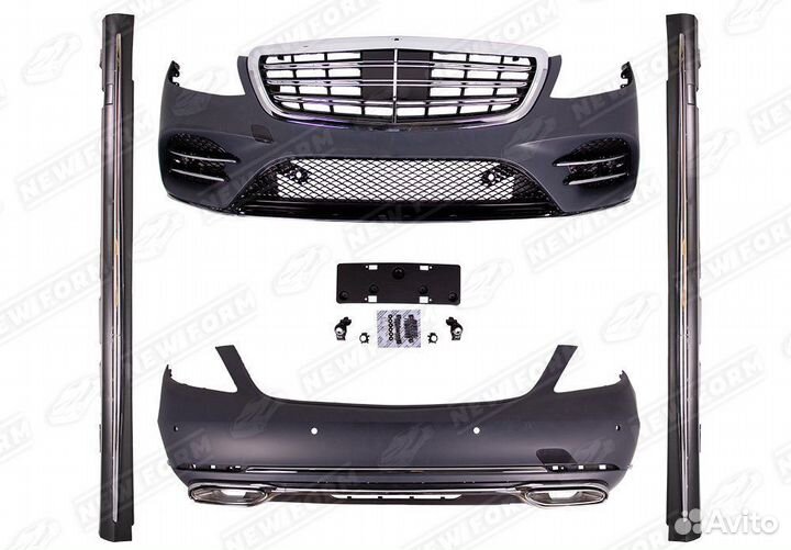 AMG пакет полный Mercedes S class W222