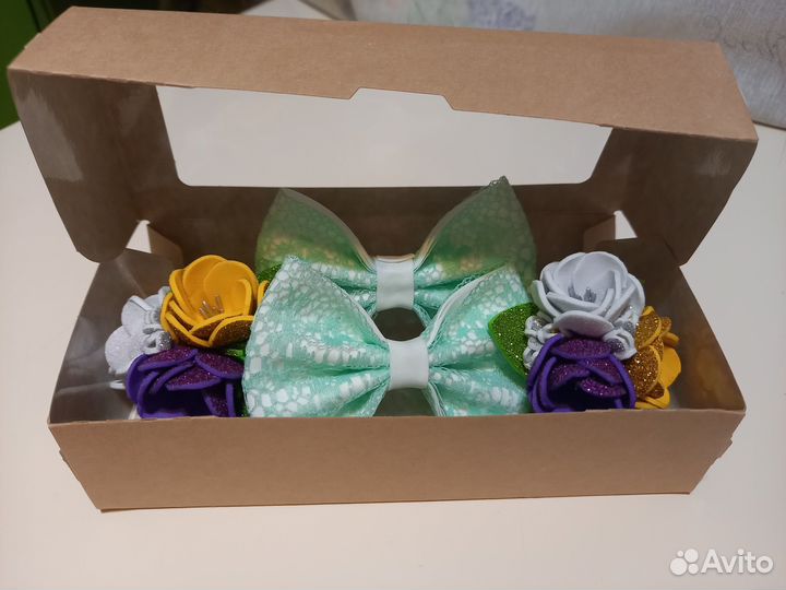 Резиночки для волос ручной работы