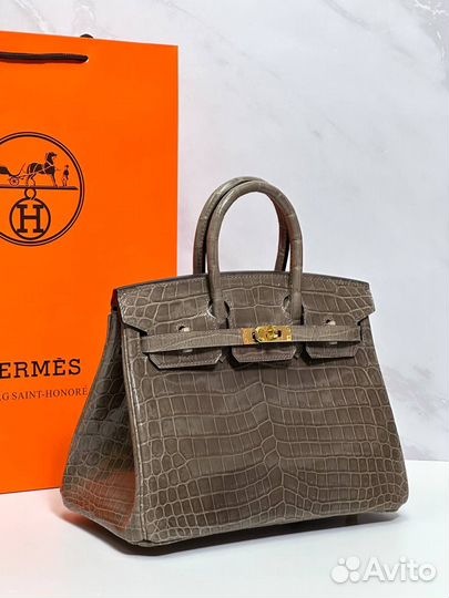 Сумка Hermes Birkin 25 Крокодил