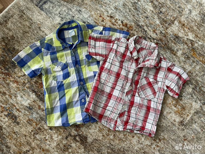 Рубашки детские 92 98
