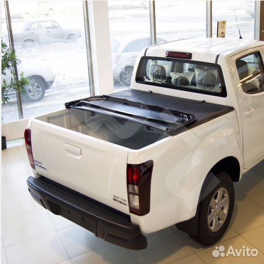 Крышка кузова мягкая трехсекционная для пикапа