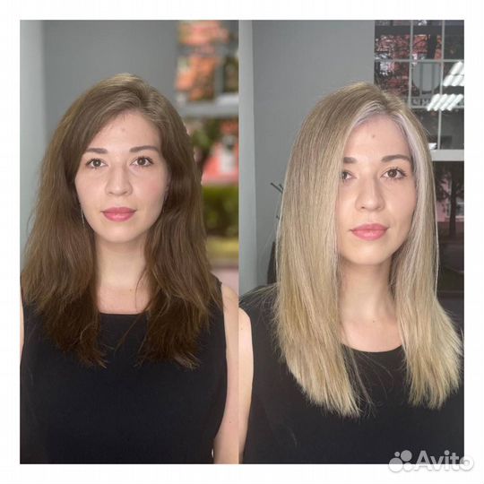 Шатуш, балаяж, эйртач, сложное окрашивание волос