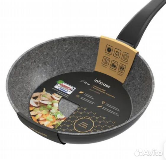 Сковорода Вок, антипригарная, новая