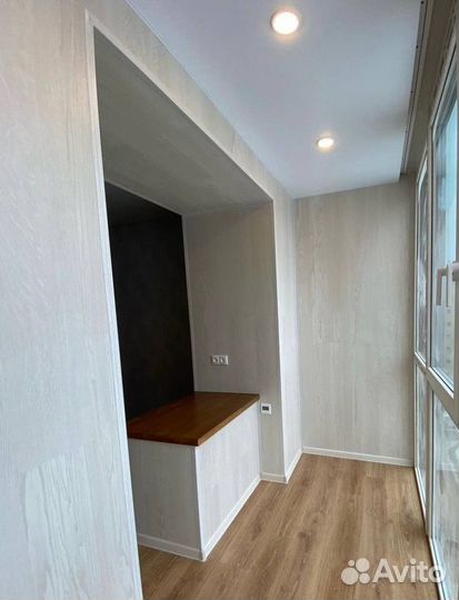 Отделка балконов Ремонт и Остекление