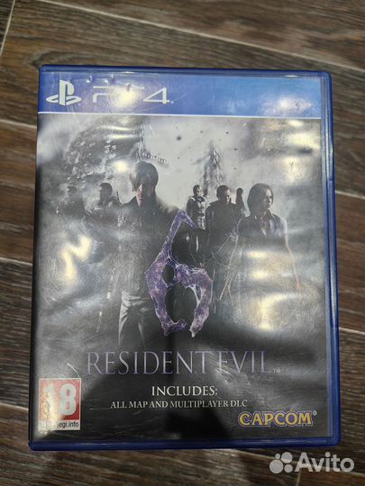 Игры Resident Evil ps4, ps5