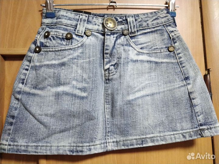 Юбка джинсовая