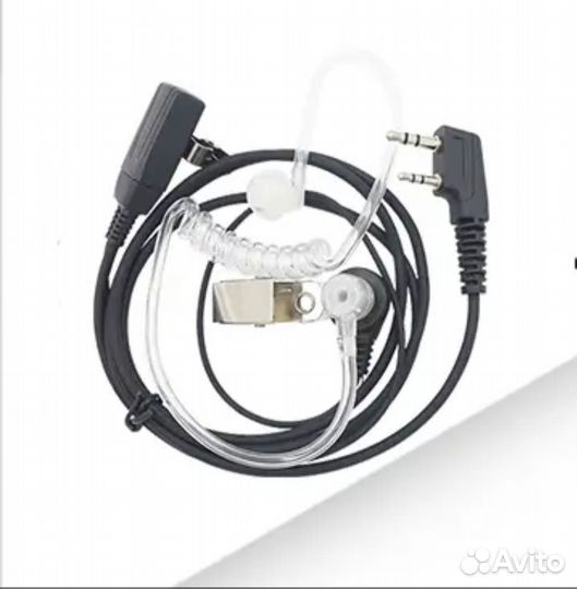 50шт Гарнитура с акустической трубкой для рации