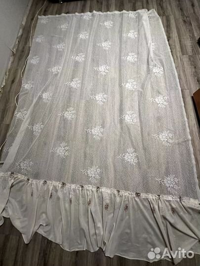 Комплект шторы и тюль бу