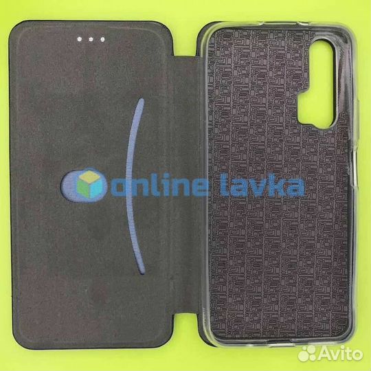 Чехол книжка для Honor 20 Pro черный