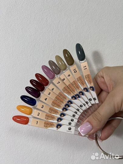 Набор гель лаков новые adricoco