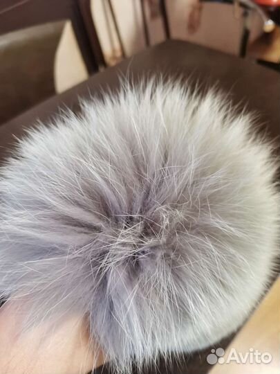Воротник песец с сединой