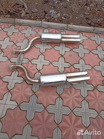 Глушитель на мерседес