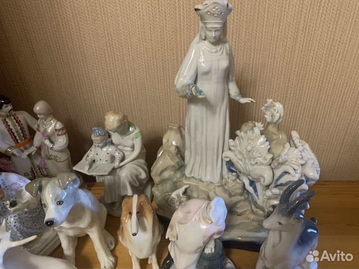 Фарфор. Статуэтка. лфз зкх Гжель