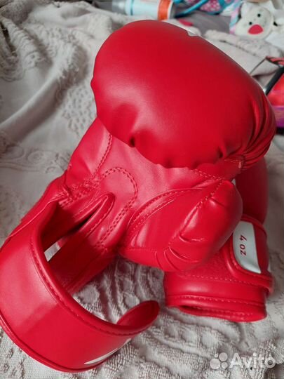 Боксерские перчатки детские 4 oz