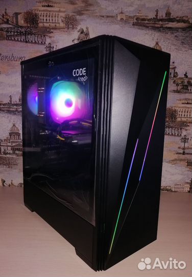Игровой компьютер/2060super 8gb/i3 12100f/16gb/512