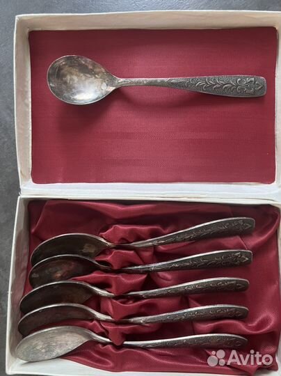 Чайные ложки мельхиор СССР