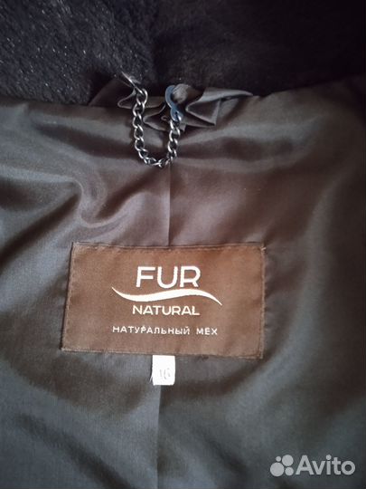 Шуба из стриженной нутрии