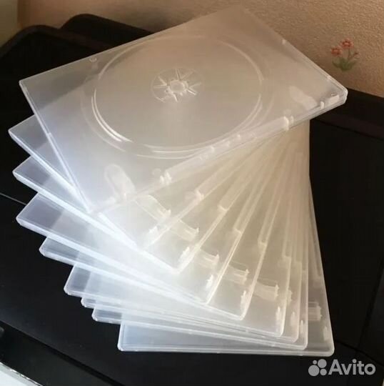 Dvd box прозрачный