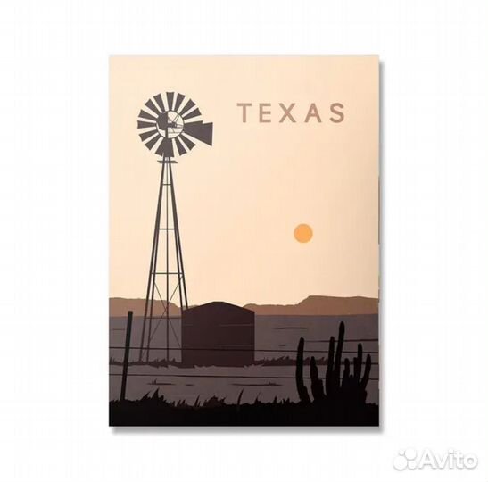 Винтажный постер