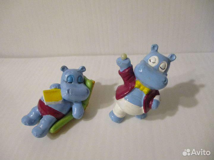 Киндер Солдатики Бегемоты Пингвины Динозавр Тачки