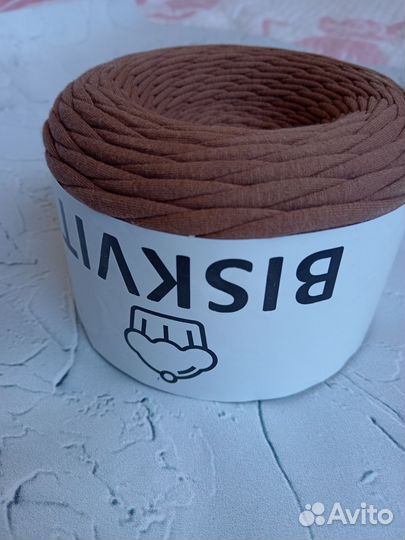 Трикотажная пряжа biskvit и лента