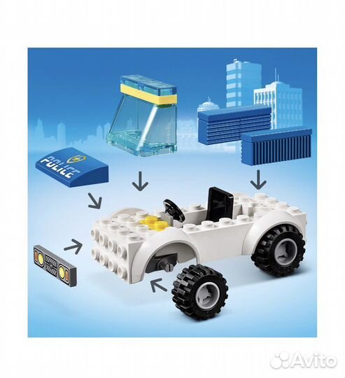 Новый набор Lego City Полицейский отряд