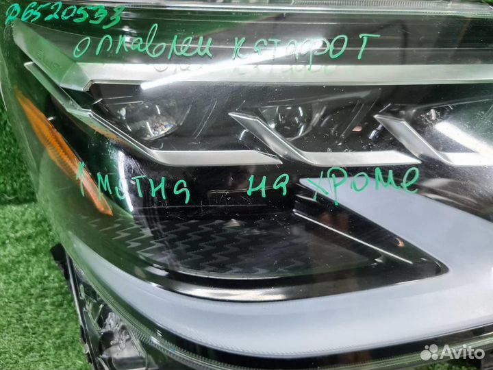 Битая Фара правая Lexus GX 2 URJ150 (2019-2023) LED