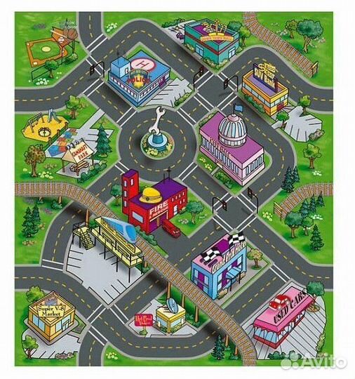 Коврик трасса