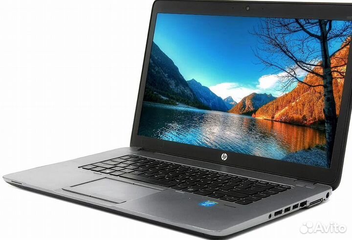 HP Ноутбук бу экран 14 Ssd Windows 7 4 ядра i5