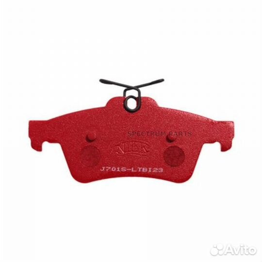 Nibk PN2702S Колодки NiBK PN2702S