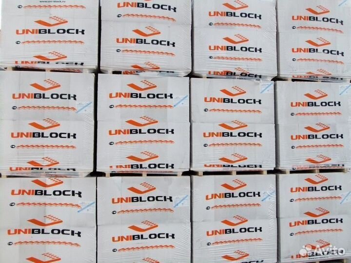 Газоблок Uniblock, Униблок пеноблок