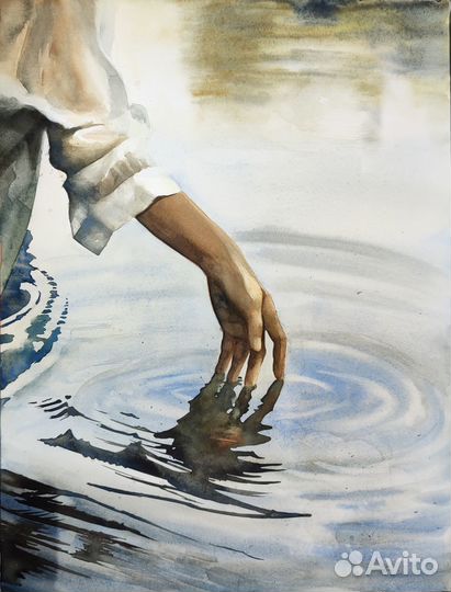 Картина акварелью 