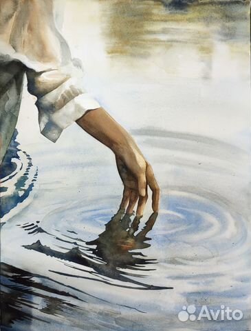 Картина акварелью 