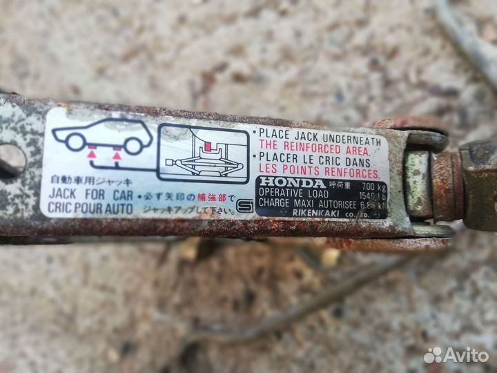 Домкрат хонда оригинал