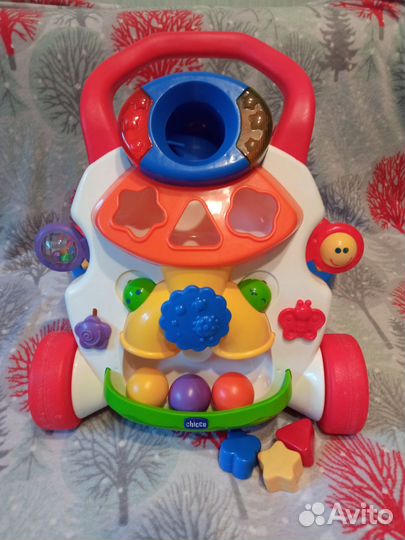 Ходунки каталка chicco