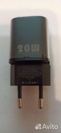 Зарядное устройство kuulaa 20 w. Быстрая зарядка