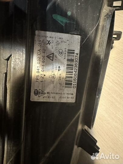 Фары с Porcshe Caynne 2012 год