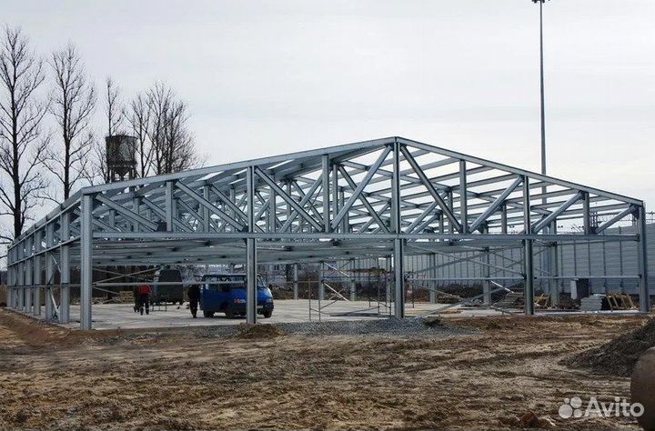 Каркас ангара