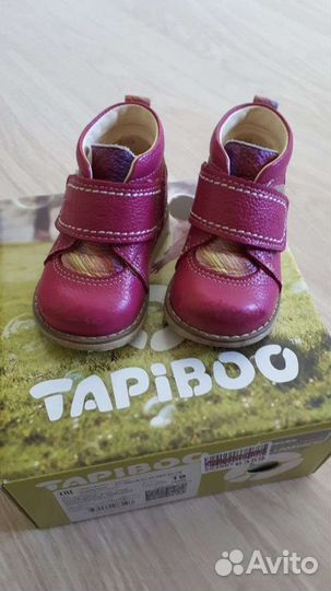 Ботинки (полубатинки) для девочки Tapiboo
