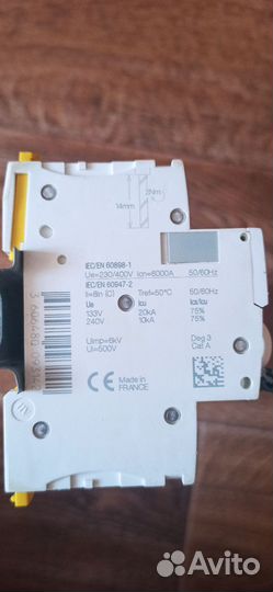 Автоматический выкл Schneider Electric iC60N 16A