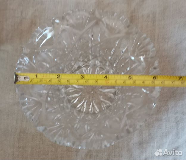 Хрустальная ваза для конфет СССР