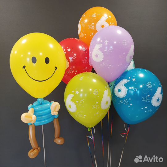 Воздушные шары с гелием